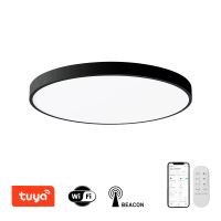 Immax NEO LITE SEMPLICI Smart ceiling light black 60cm 60W 4500 lm Tuya WiFi BEACON