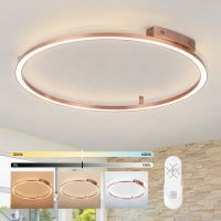 Immax NEO FINO ceiling (wall) luminaire 120cm 72W 4752lm Tuya Zigbee 3,0 with remote control. Copper color. (24)