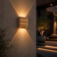 Outdoor LED Immax LUXLINE,wall light,Oak wood,6W,3000K,240V,IP54 (13)