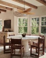 Immax BOHO MARIPOSA design pendant luminaire, L80cm. E27, natural jute (5)