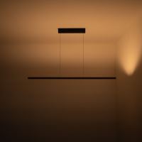 Immax NEO-MADEIRA linear walnut wood 157 cm, 37 W, 3000 K, on a cable, dimmable with a sensor (22)