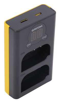 Charger Foto Dual Quick Panasonic DMW-BLK22 USB