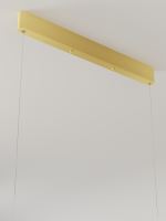 Immax NEO MILANO Smart linear pendant light, gold, 120cm, CCT 40W+RGB 18W, Zigbee 3.0 (3)