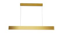 Immax NEO MILANO Smart-Pendelleuchte 120cm, CCT 40W+RGB 12W, gold, Zigbee 3.0