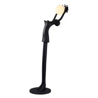 Immax SILUETTE Human GIRL 210 cm – sculpture, floor lamp, black, fiberglass, 1xE27