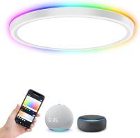 Immax NEO LITE TUDO Smart ceiling luminaire RGB backlight 40cm 50W Tuya WiFi black