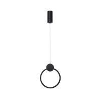 Immax NEO LITE OVALE Smart Pendelleuchte schwarz 26cm 18W Tuya WiFi mit BEACON Unterstützung