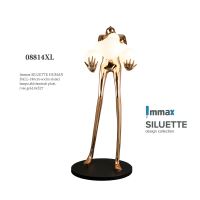 Immax SILUETTE HUMAN BALL – 180 cm – sculpture floor lamp, fibreglass and plastic, rose gold, 6xE27