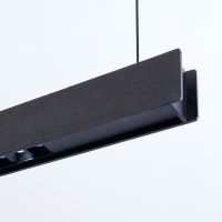 Immax NEO-MADEIRA black wood linear 122cm26W on cord Tuya WIFI BEACON CCT dimmable (5)