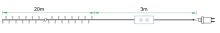 Immax NEO LITE Smart Christmas LED lighting - chain 20m, 200pcs CCT diodes, WiFi, TUYA (1)