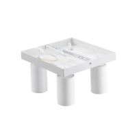 Immax PUNTO-4S Decken-Wandstrahler quadratisch 4 Köpfe, GU10, weiß (18)