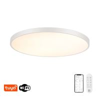 Immax NEO LITE SEMPLICI Smart Deckenleuchte Tuya WiFi BEACON, 100 cm 128 W 9088 lm, weiß (21)