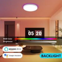 Immax NEO LITE TUDO Smart ceiling luminaire RGB backlight 40cm 50W Tuya WiFi black (30)