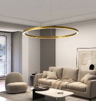 Immax NEO FINO Smart pendant light gold 80cm CCT 60W, Zigbee 3.0 (2)