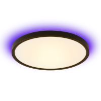 Immax NEO LITE TUDO Smart Deckenleuchte RGB Hintergrundbeleuchtung 60cm 65W Tuya WiFi Beacon Schwarz