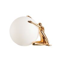 Immax SILUETTE Moon Lady – 53 cm, sculpture, decorative lamp, rose gold, fibreglass, 1xE27 (7)