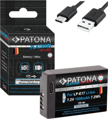 Battery Canon LP-E17 1100mAh Li-Ion Premium