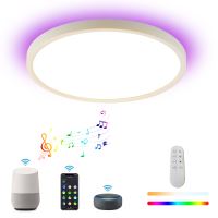 Immax NEO LITE TUDO Smart ceiling luminaire RGB backlight 40cm 50W Tuya WiFi black (5)