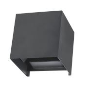 Outdoor LED light Immax DICE wall, 6W, 340lm, IP65, anthracite