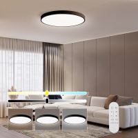 Immax NEO LITE SEMPLICI Smart Deckenleuchte schwarz 60cm 60W 4500 lm Tuya WiFi BEACON