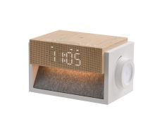 IMMAX DECENT LED alarm clock with wireless charging and white noise (7)