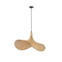 Immax BOHO SOMBRERO design pendant luminaire D70cm, E27 natural rattan (1)