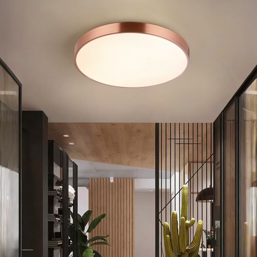 Immax NEO LITE SEMPLICI Smart ceiling light 60cm 60W 4500 lm Tuya WiFi BEACON copper/ Rose gold (29)