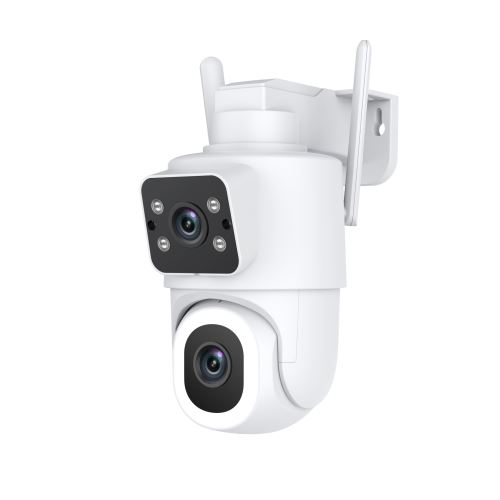 Immax NEO LITE Smart Security outdoor camera DOUBLE, 355° 90° P/T, WiFi, 2x 3MP