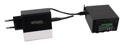 Battery Panasonic AG-VBR89G 10500mAh 7,4V Li-Ion s USB-C+Charger