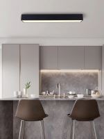 Immax NEO CANTO Smart ceiling light 90x15cm 50W black Zigbee 3.0