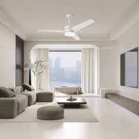 Immax NEO LITE VARIABLE Smart LED ceiling light with fan Tuya WiFi white / wood (12)