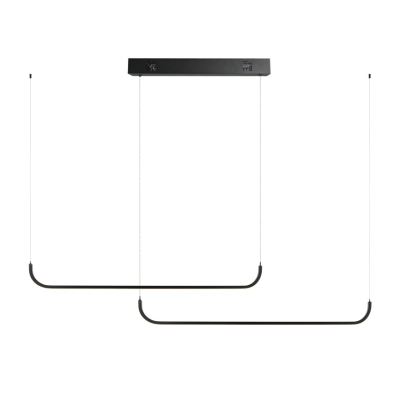Immax NEO LITE PATTINI Smart double black 52W, 3640lm,160-280cm,Tuya, WiFi with BEACON support