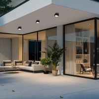 Immax NEO CANTO Smart ceiling light 15x15cm 12W black Zigbee 3.0 (13)