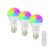 Immax NEO LITE Smart LED 3x Lampe E27 11W RGB + CCT Farbe und Weiß, dimmbar, WiFi, Beacon, Fernsteuerung