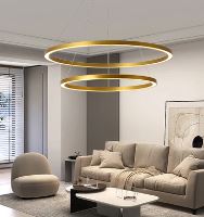 Immax NEO FINO Smart Hängeleuchte gold 60+80cm CCT 93W, Zigbee 3.0 (9)