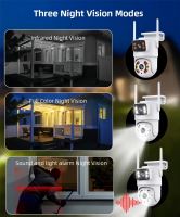 Immax NEO LITE Smart Security outdoor camera DOUBLE, 355° 90° P/T, WiFi, 2x 3MP (8)