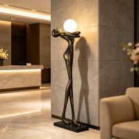 Immax SILUETTE Human WOMAN – 175 cm – sculpture, floor lamp, bronze, fibreglass, 1xE27 (10)