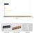 Immax NEO-MADEIRA Oak wood linear 152cm33W on cord Tuya WIFI BEACON CCT dimmable
