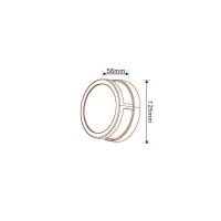 Immax LUXLINE LED-Außenleuchte, Wand- und Deckenleuchte, rund, SCHWARZ, 8 W, 3000 K, 240 V, IP54 (1)