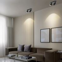 Immax PUNTO-2 spotlight black gold GU10 4,8W, RGB+CCT dimmable Zigbee (6)