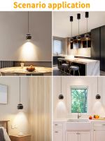 Immax NEO DORMINE Smart-Pendelleuchte, perlschwarz, D10, 6W, Zigbee 3.0 (8)