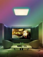 Immax NEO LITE TUDO Smart ceiling luminaire RGB backlight 40cm 50W Tuya WiFi black (8) (2)