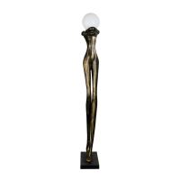 Immax SILUETTE Human WOMAN – 175 cm – sculpture, floor lamp, bronze, fibreglass, 1xE27