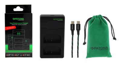 Charger  Rychlonabíječka Dual Panasonic DMW-BLF19+ cable