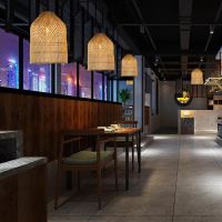 Immax BOHO PELO design pendant luminaire, D35cm. E27, rattan (4)