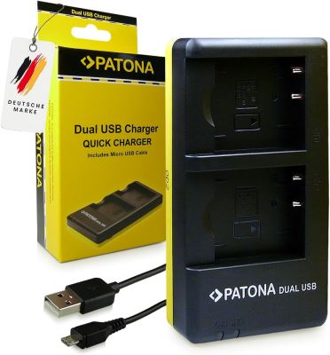 Netzteil Foto Dual Quick Sony NP-BN1 USB