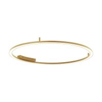 Immax NEO FINO ceiling (wall) luminaire gold 120cm 72W 4752lm Tuya Zigbee 3,0 with remote control. (3)