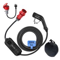 Travel charging station Immax NEO LITE for electric vehicles EV/PHEV AC Type 2 22 kW Tuya (7)