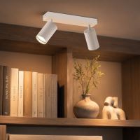 Immax PUNTO-2 ceiling wall spot light 2 heads GU10 white (17)