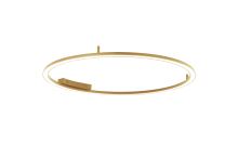 Immax NEO FINO ceiling (wall) luminaire gold 120cm 72W 4752lm Tuya Zigbee 3,0 with remote control.